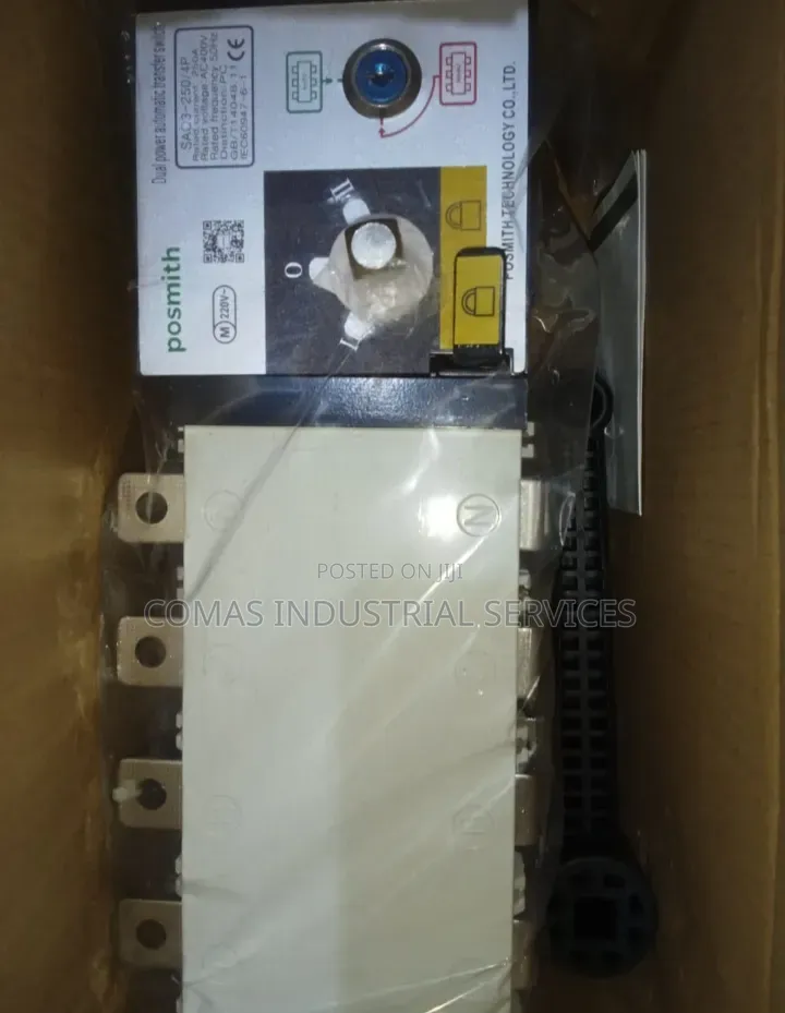 Posmith 250A 4p Automatic Changeover Switch|Dual Power Transfer Switch