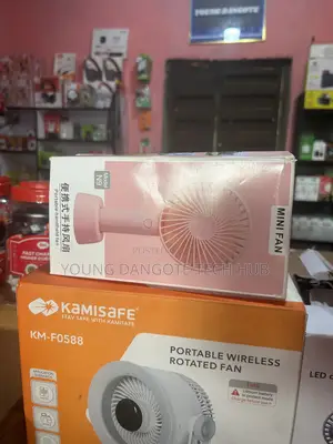 Model N9 Portable Handheld Mini Fan – Pink