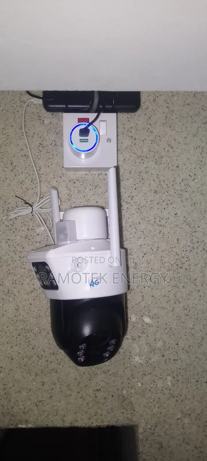 PTZ Solar Camera Installation
