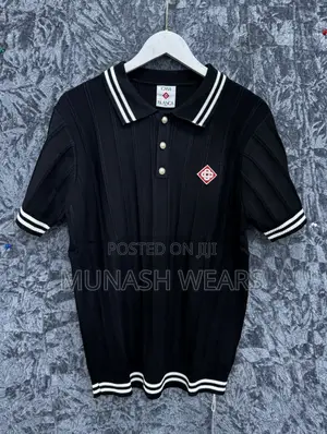 Casablanca Black Polo M-3xl