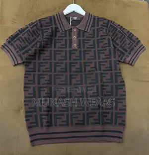 Fendi Brown Polo M-3xl
