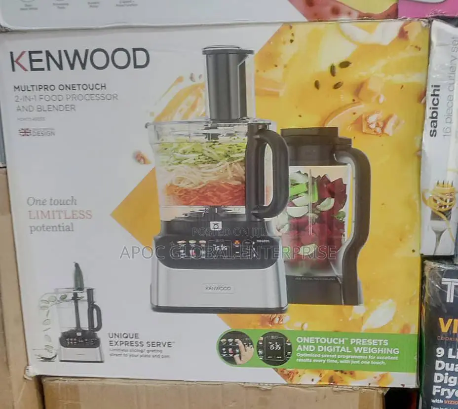 Kenwood Multipro One Touch 2 in Food Processor and Blender
