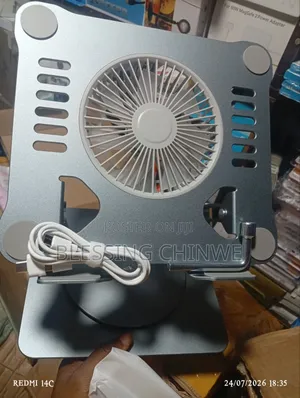 Laptop Stand V5.1 Electric Fan