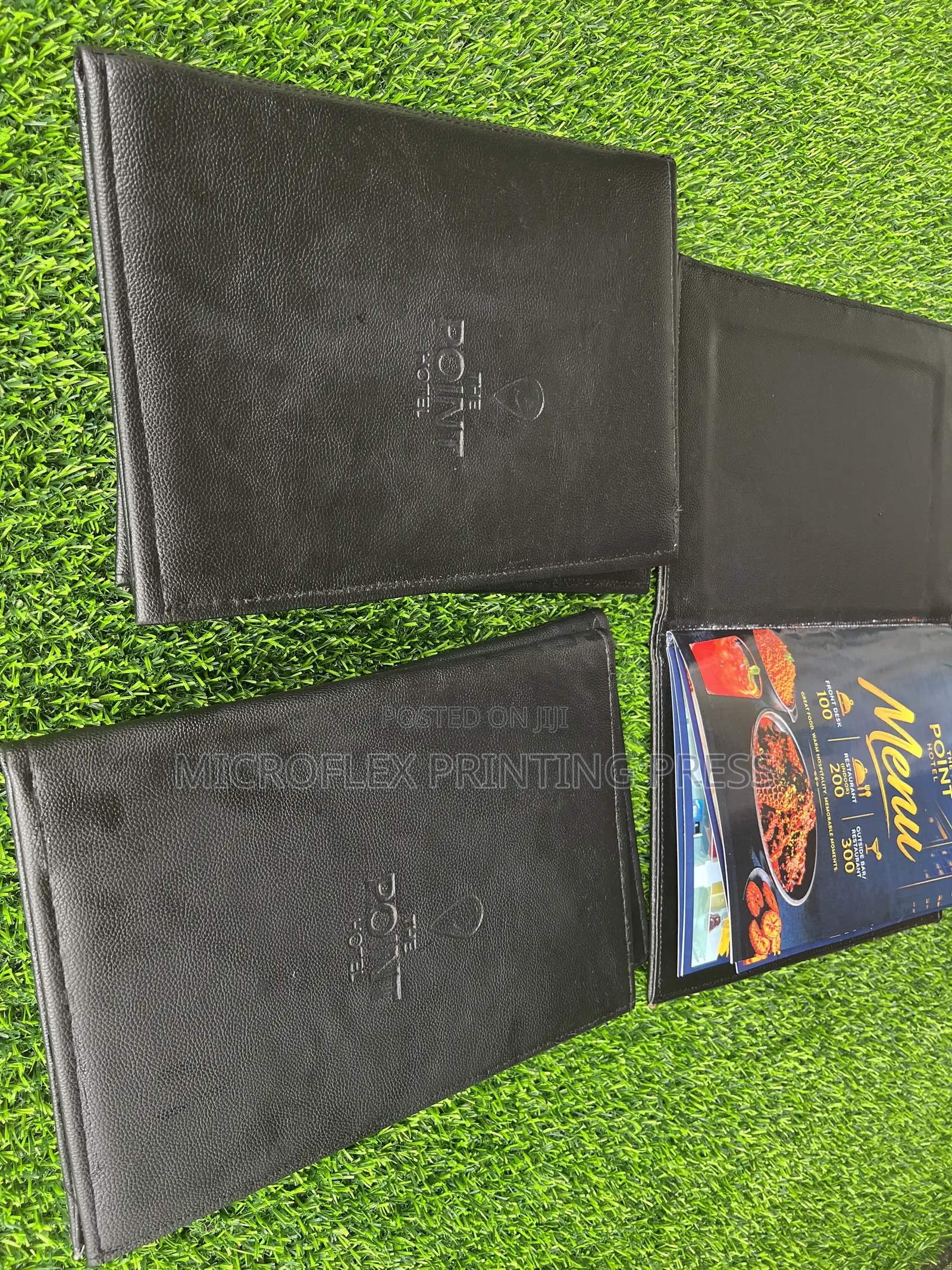 Premium PU Leather Restaurant Menu Cover | Hotel Menu Folder
