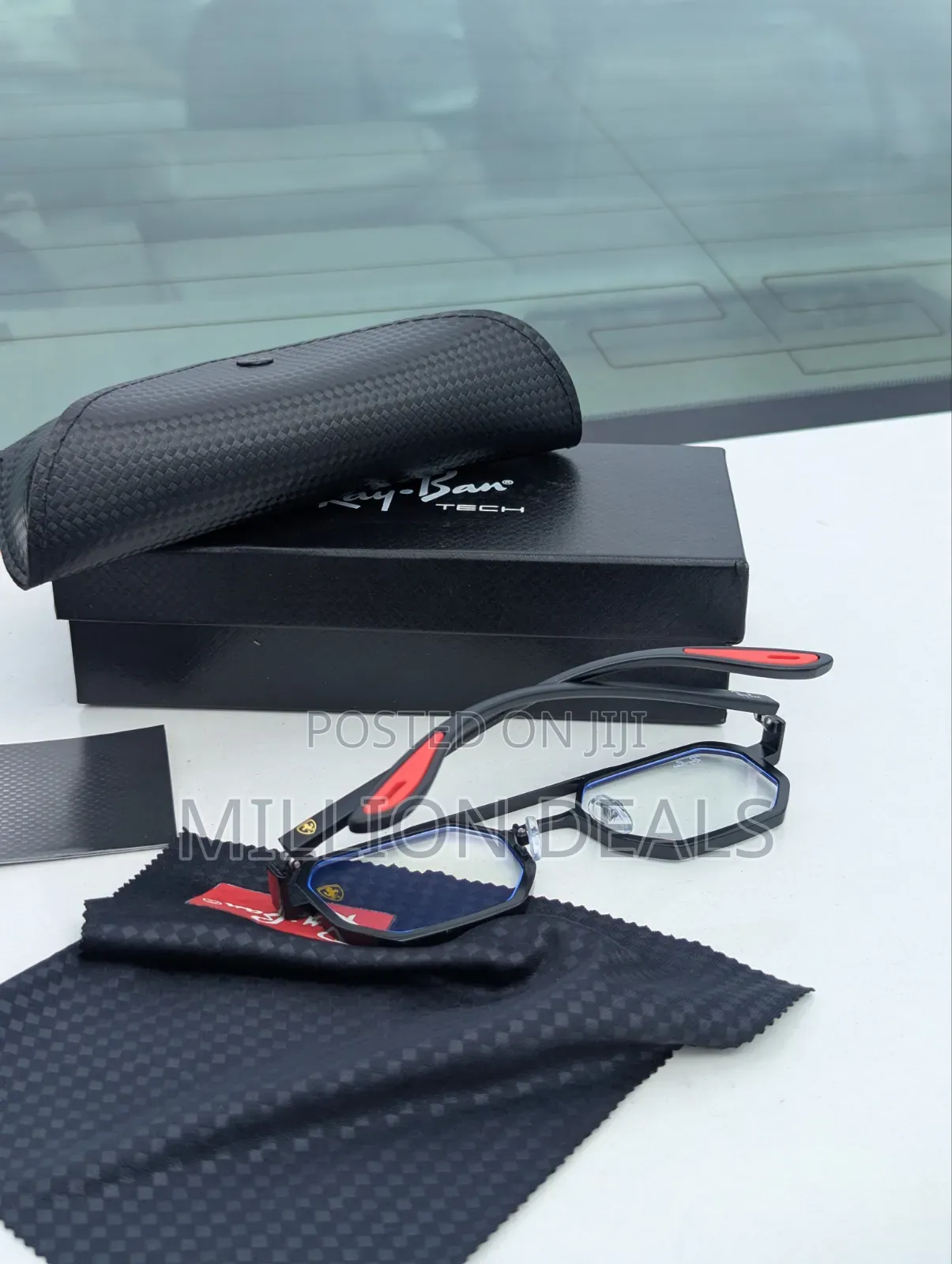 Stylish See Through Men’S Simple Glasses