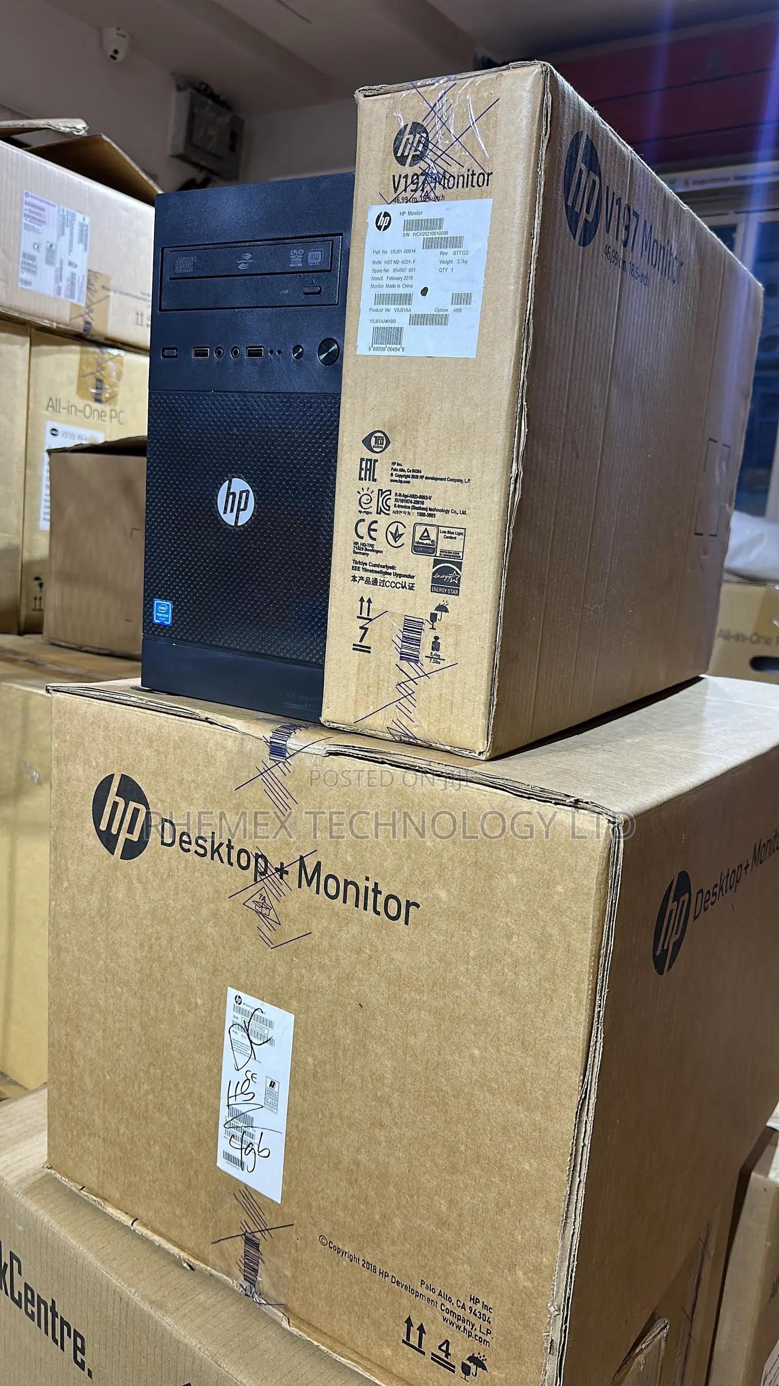New Desktop Computer HP 280 G3 4GB Intel Pentium HDD 1T