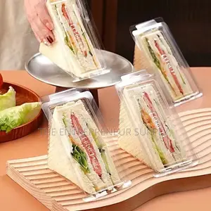 Clear Disposable PET Sandwich Pack | Sandwich Containers