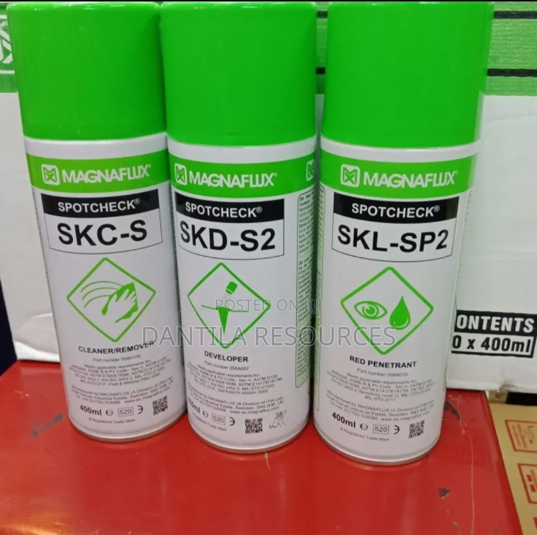Magaflux Spot Check- Non Destructive Testing Penetrant Set