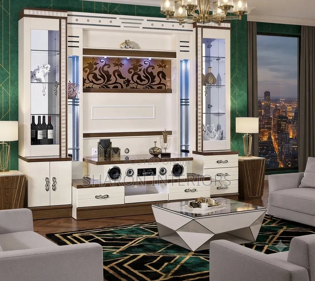 Luxury TV Console Display Unit