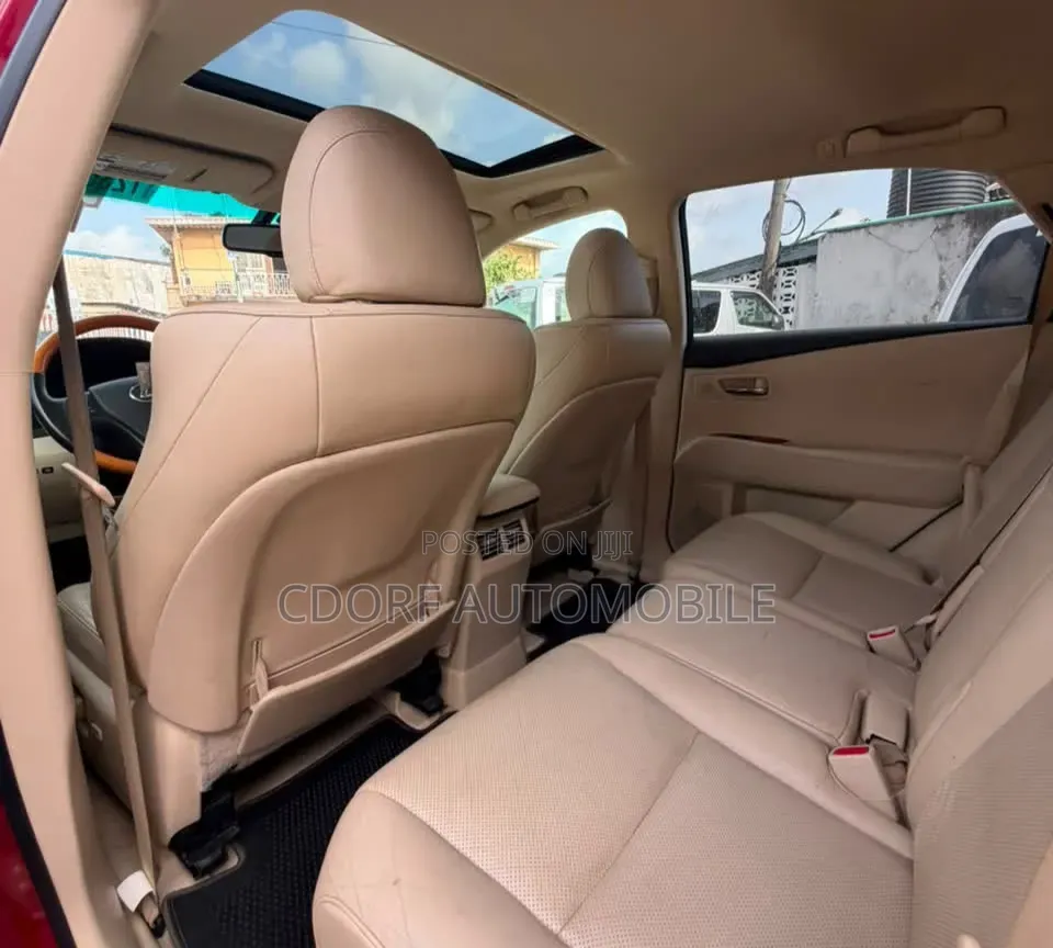 Lexus RX 2011 Red