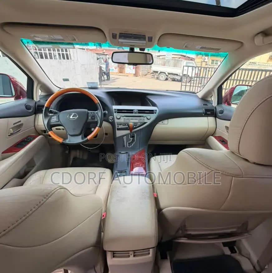 Lexus RX 2011 Red