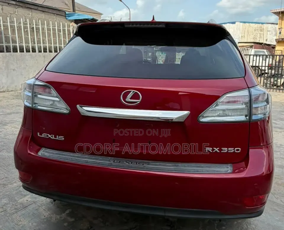 Lexus RX 2011 Red