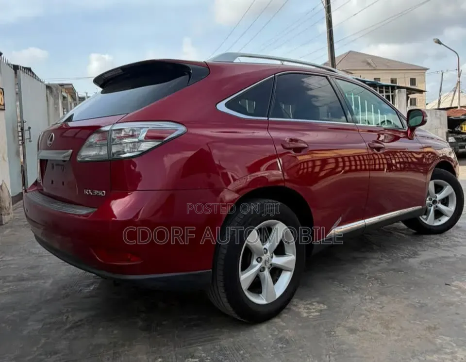 Lexus RX 2011 Red