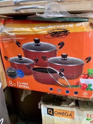 Spiral -8 Piece’s Cookware Pot