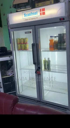 Double Door Chiller 600L Scanfrost