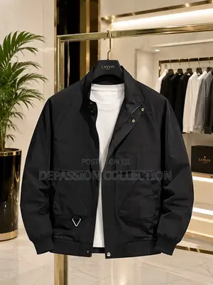 Luxury Men's Black Jacket