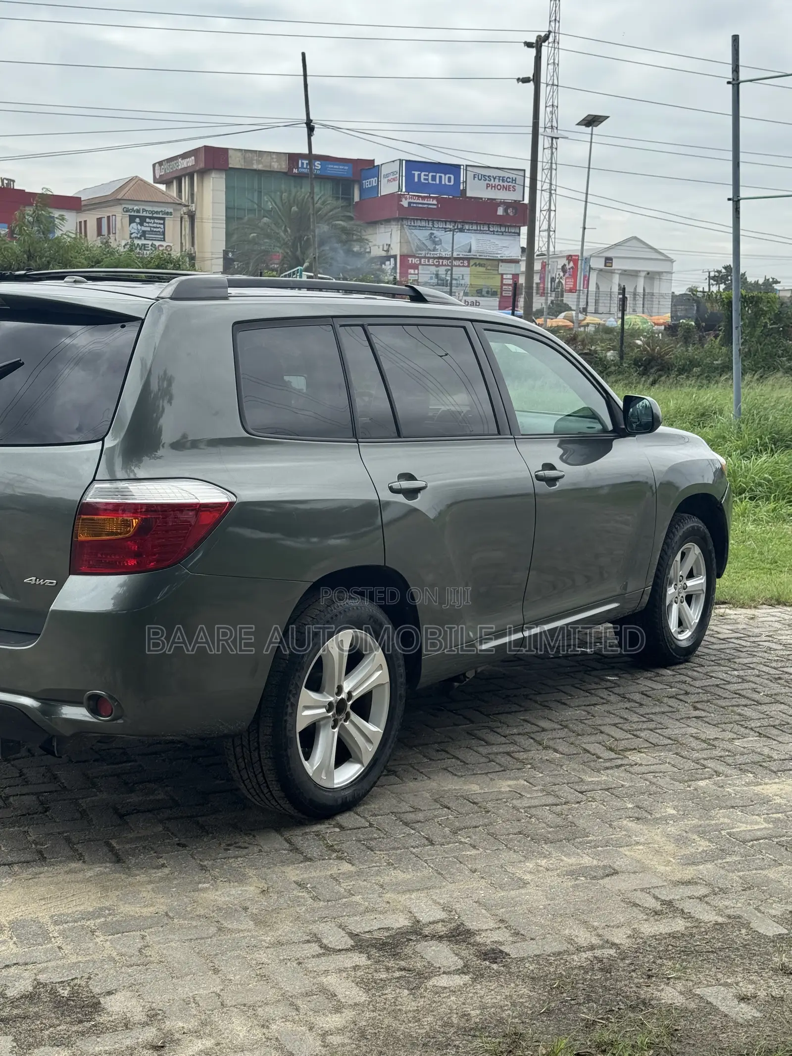 Toyota Highlander 2010 Gray