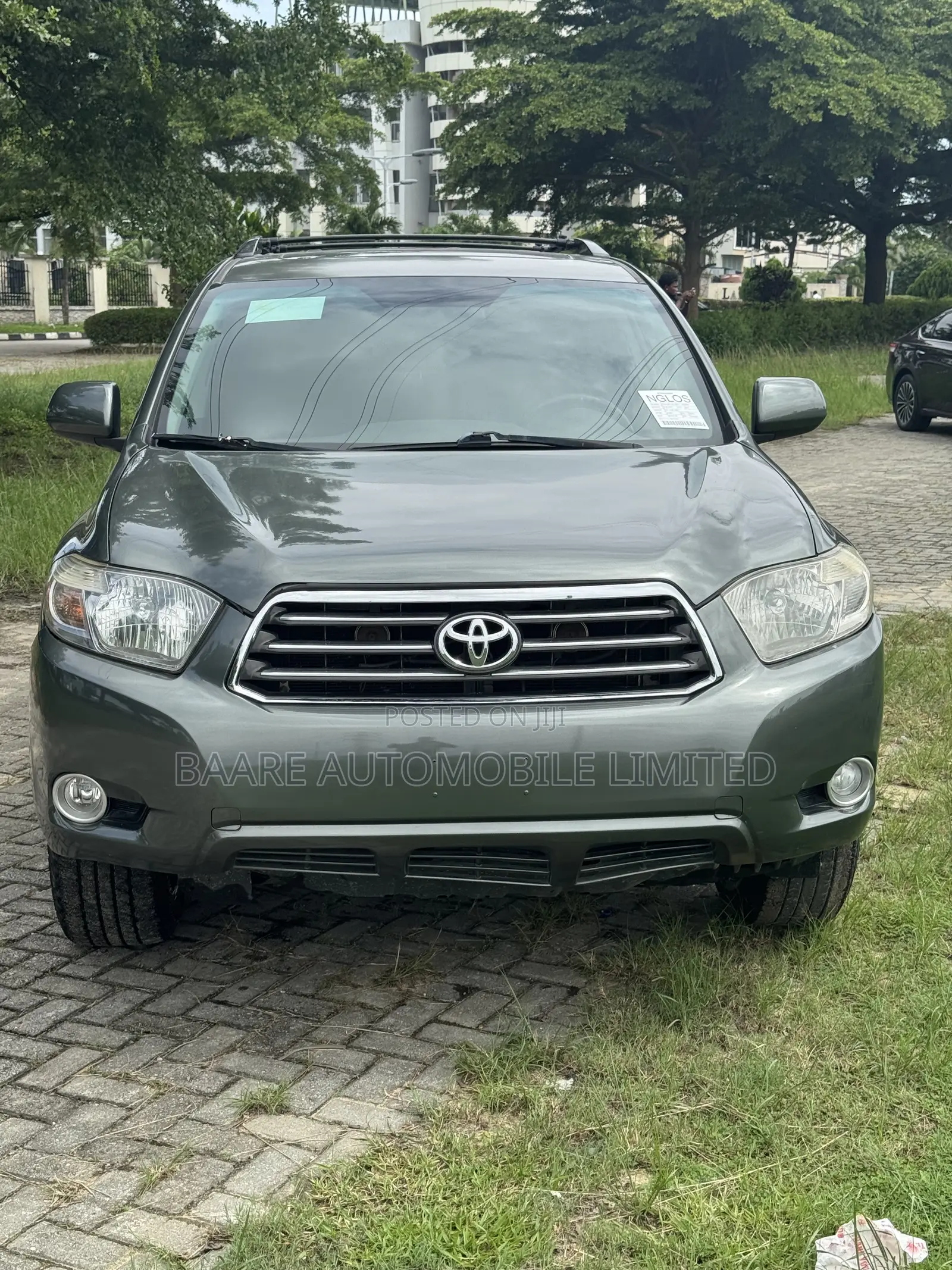 Toyota Highlander 2010 Gray