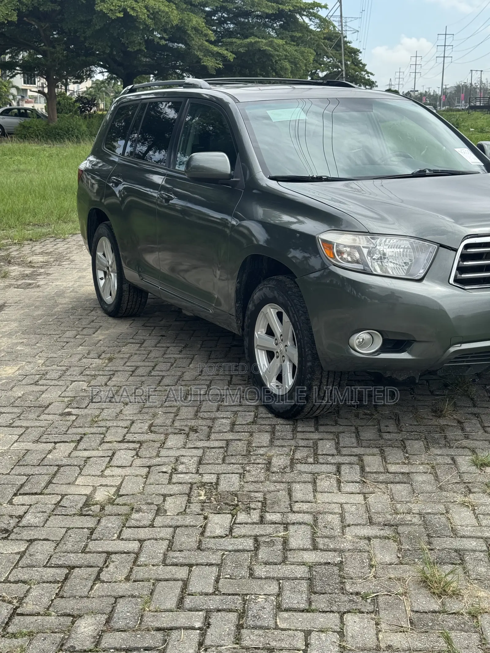Toyota Highlander 2010 Gray