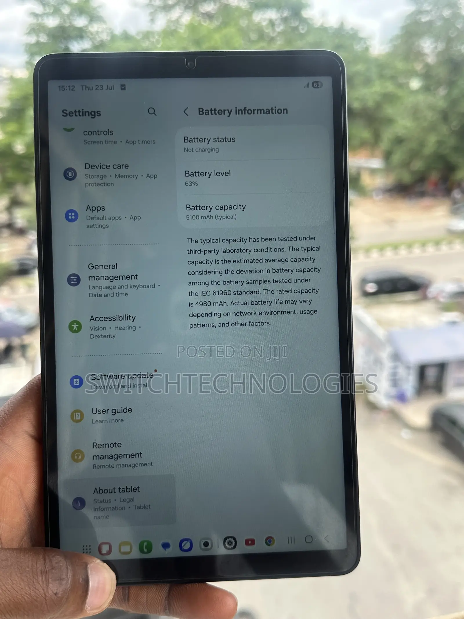 Samsung Galaxy Tab A11 128 GB Silver