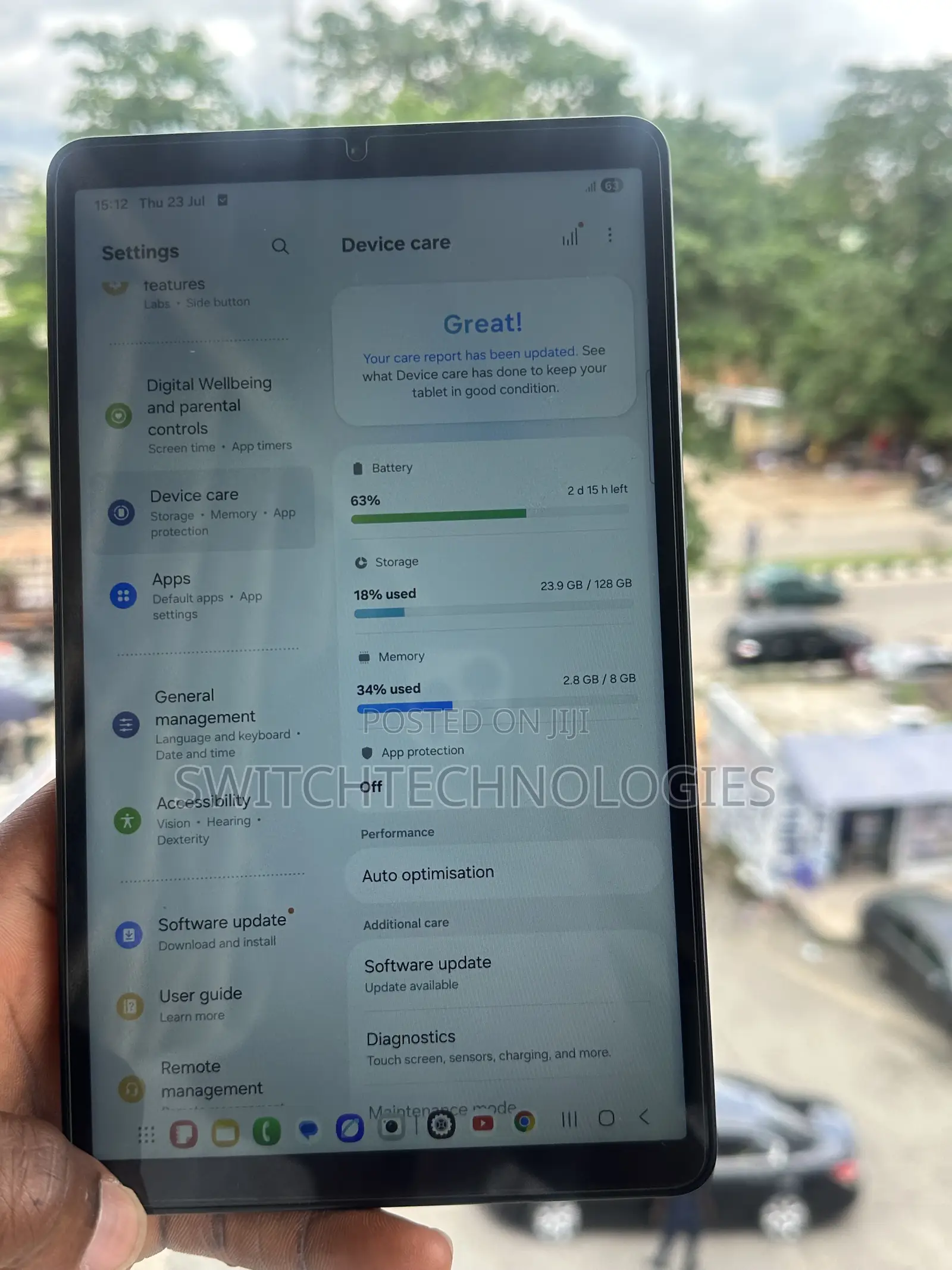 Samsung Galaxy Tab A11 128 GB Silver