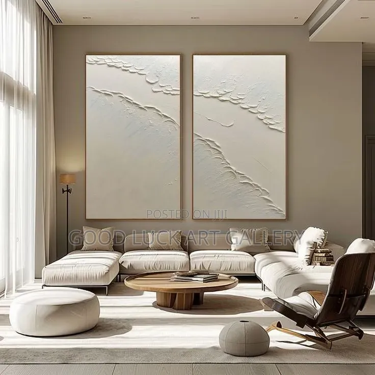 Large White Wall Art