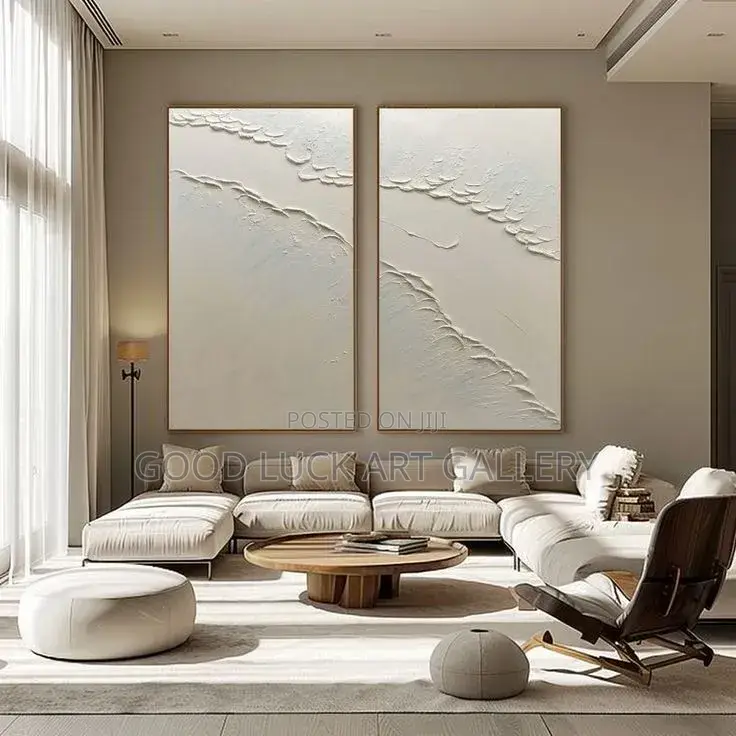 Large White Wall Art