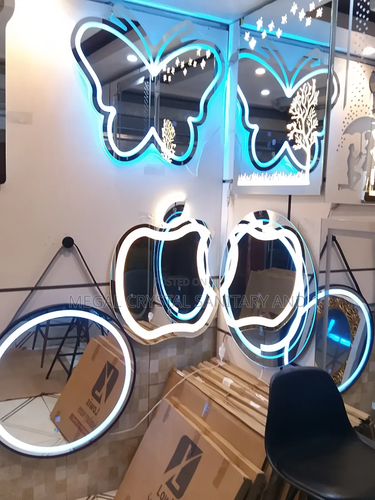 Led Mirror With Light for Interior Decoration