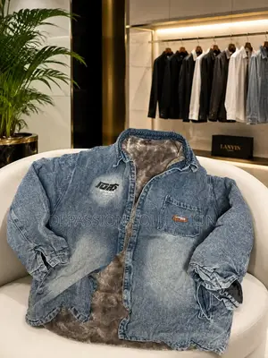 Premium Fur-Lined Denim Jacket