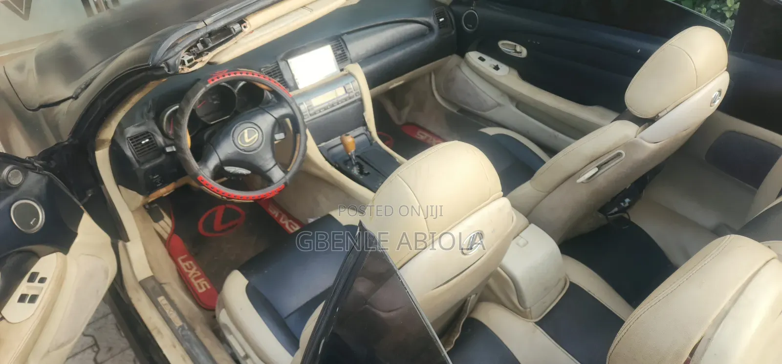Lexus SC 2002 Black