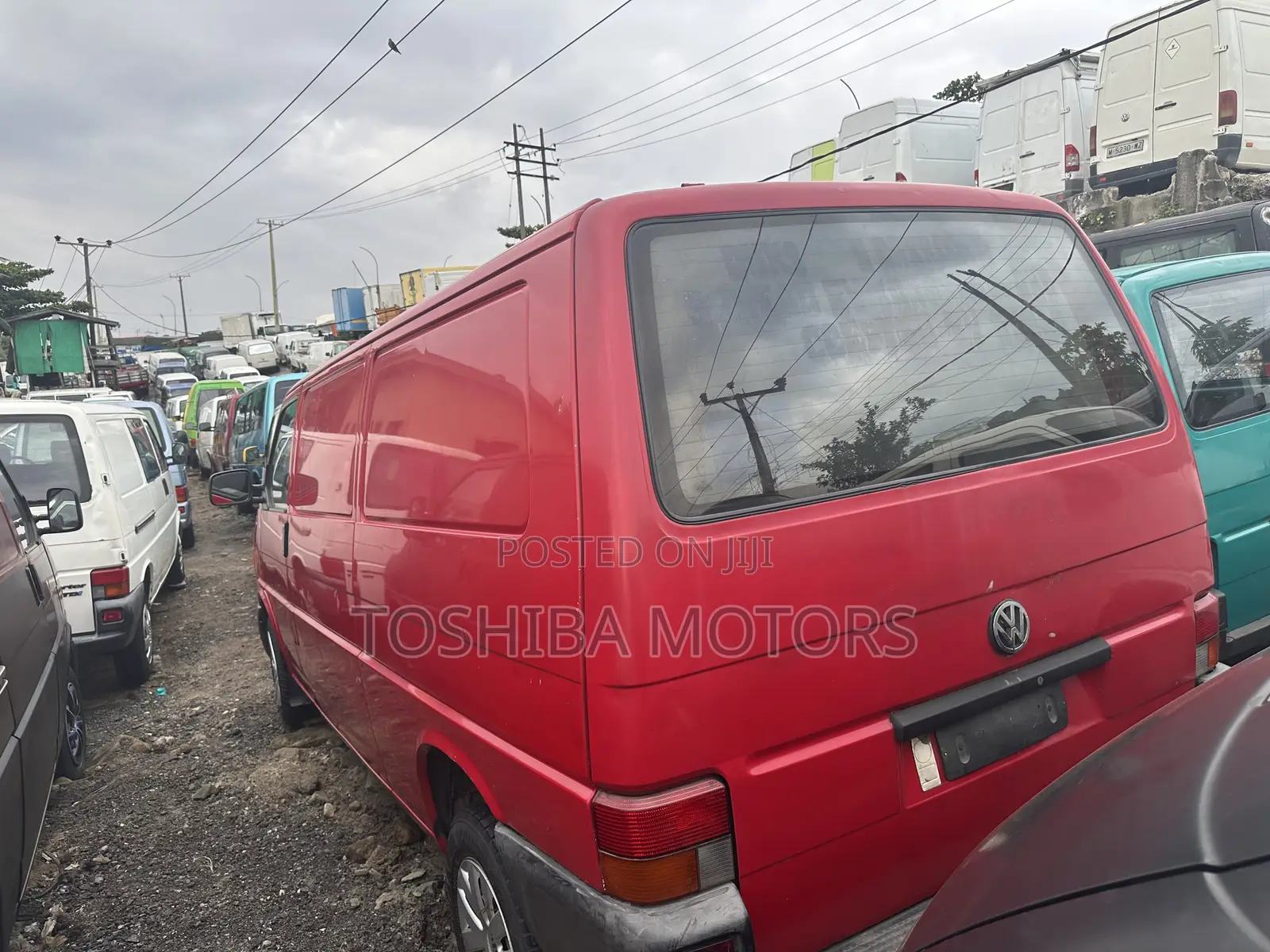Volkswagen Transporter 2004 Red