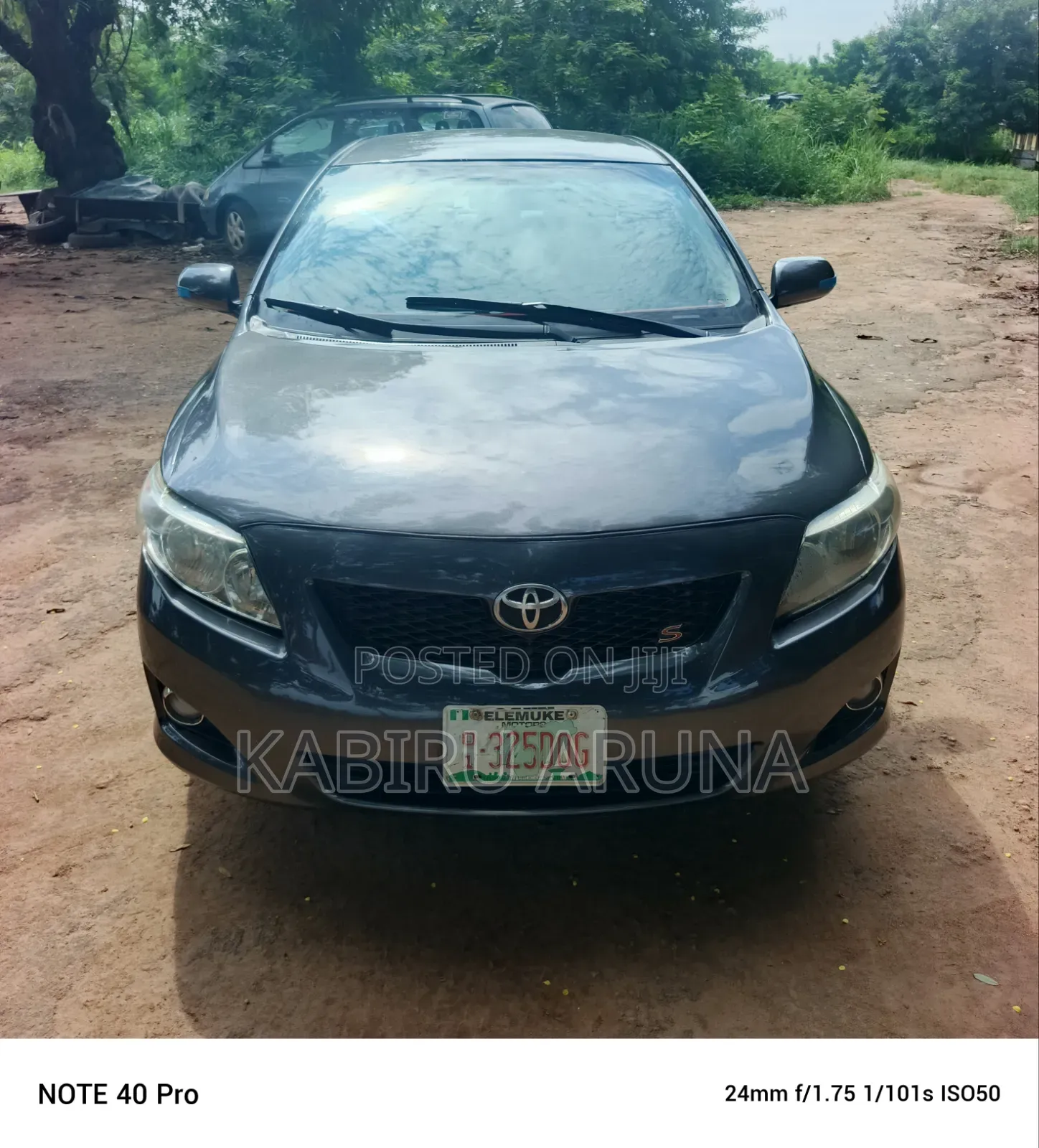 Toyota Corolla 2010 Gray