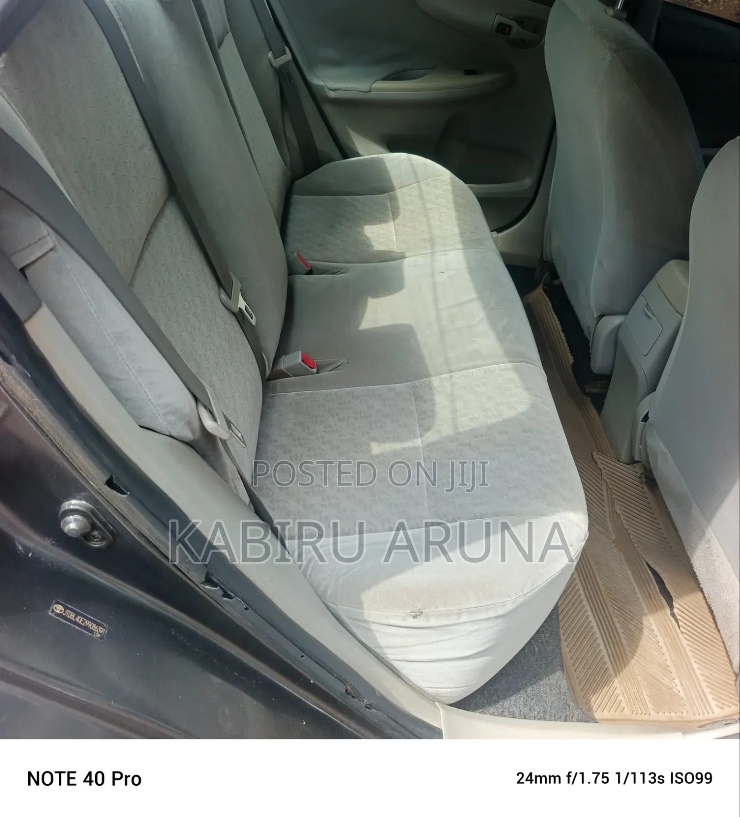 Toyota Corolla 2010 Gray