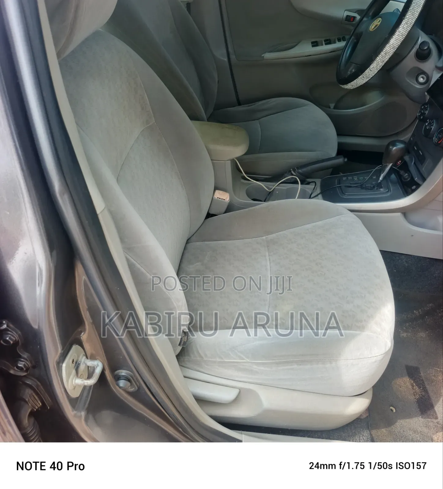 Toyota Corolla 2010 Gray
