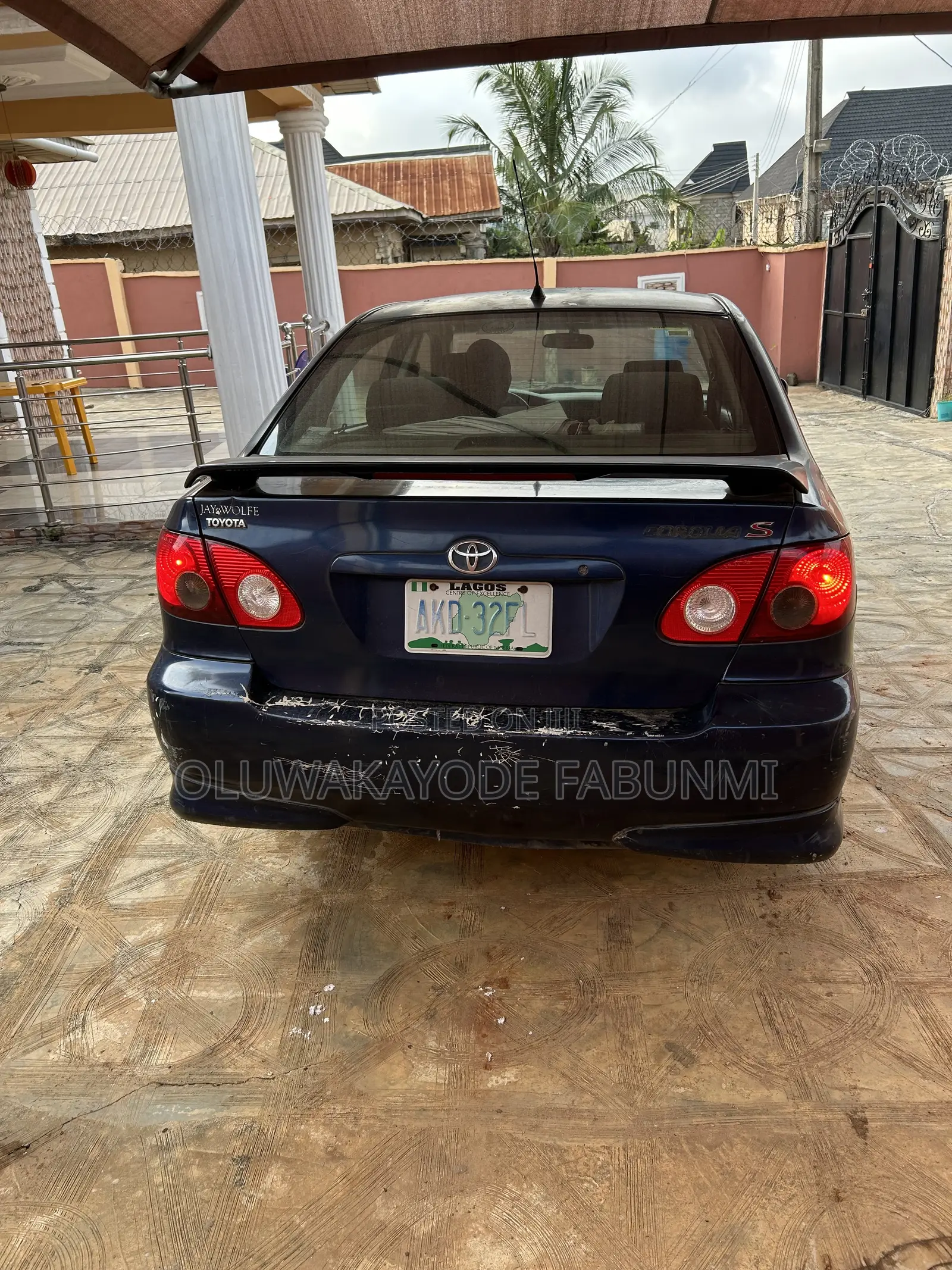 Toyota Corolla 2008 Blue