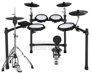 Electric Drum (Nux DM-310H) All Mesh Head Digital Drum Kit/ Hi Hat Sta