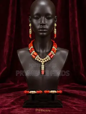Coral Bead Set