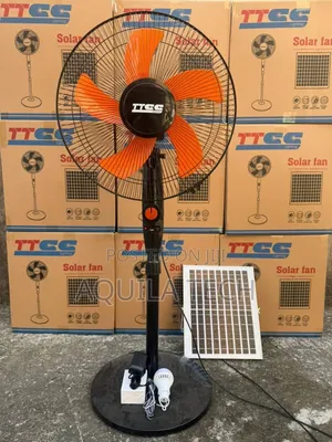Solar Rechargeable Fan