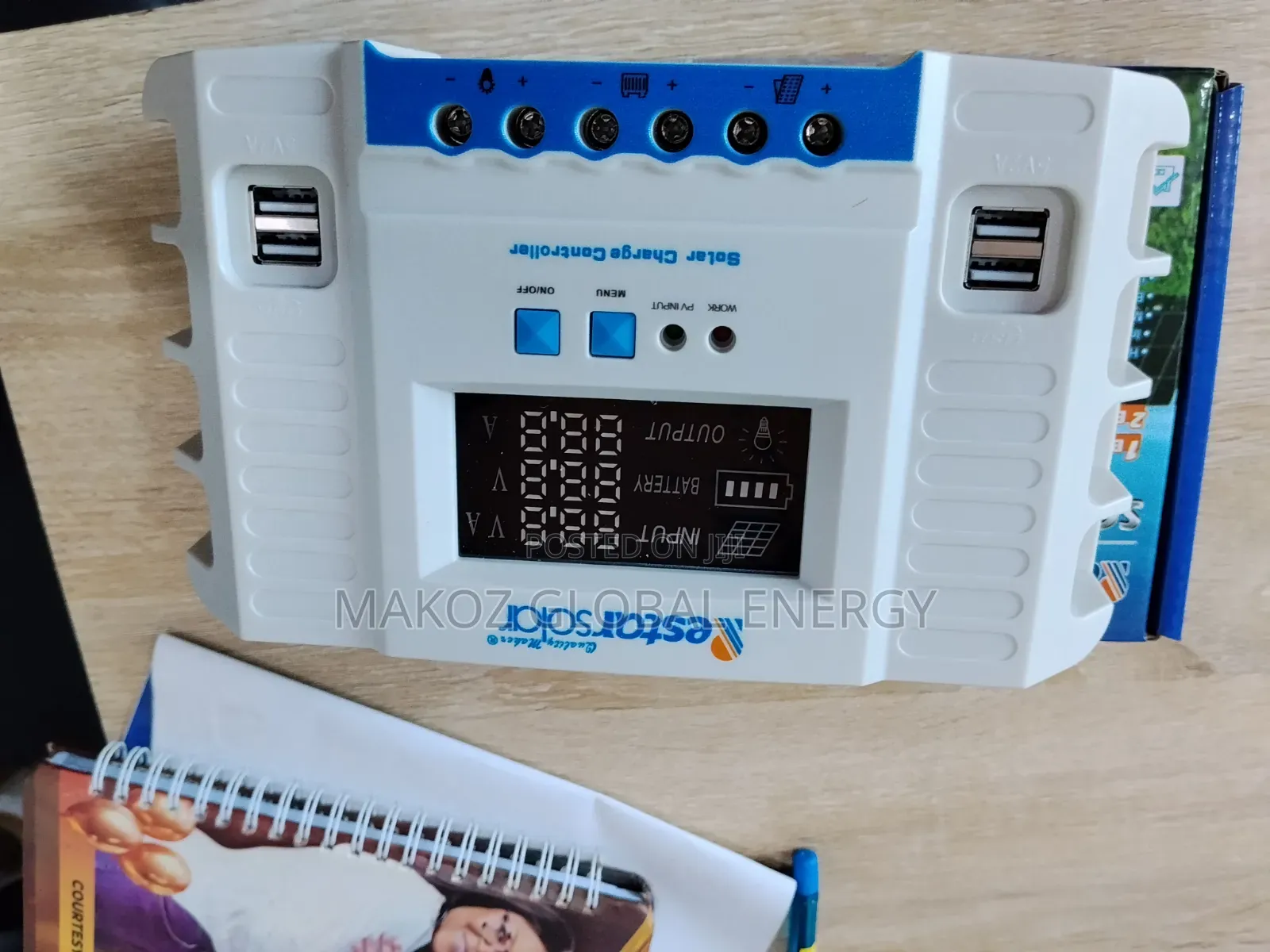 PWM 60Ah Restar Solar Charge Controller