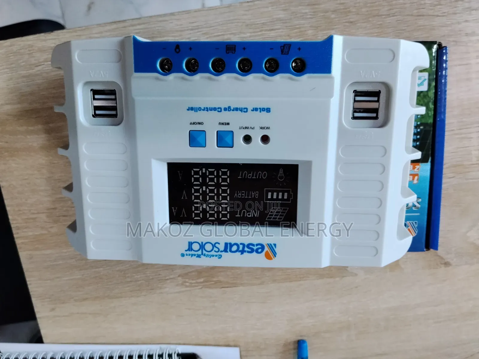 PWM 60Ah Restar Solar Charge Controller