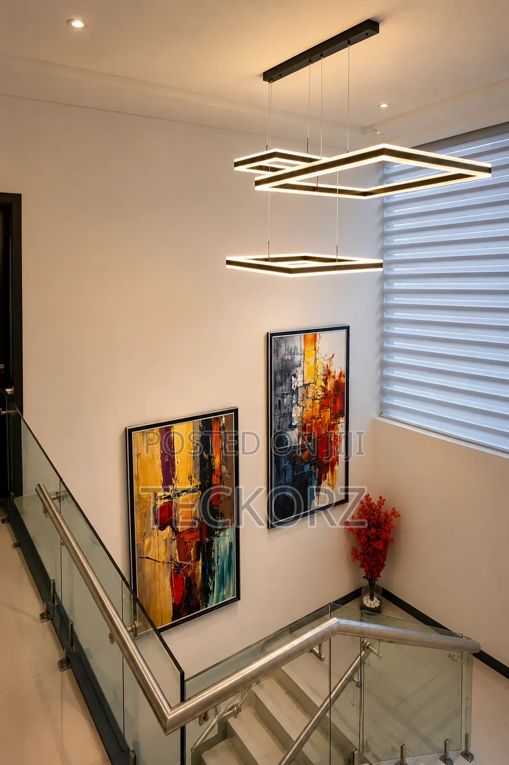 Abtract Large Wall Artwork Sale Installation