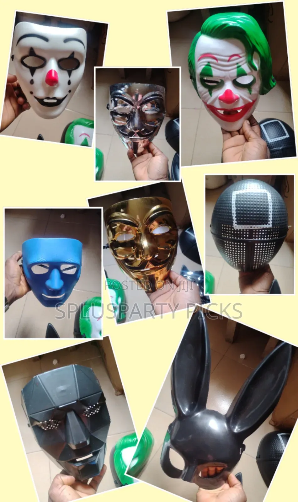 Adult Party Masks