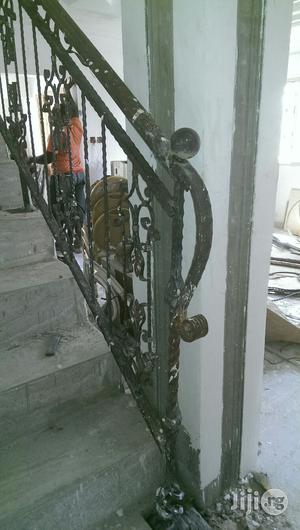 Pure Wrought Iron Rails And Burglaries