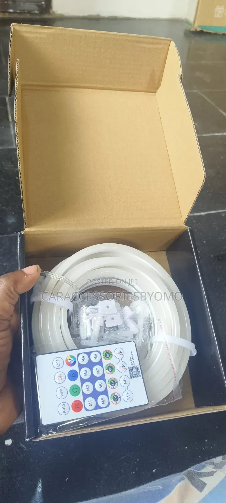 RGB Smart Control Slideshow Strip LED Neon Rope Light - 5meters