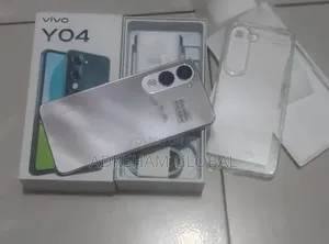 New Vivo Y04 64 GB Silver