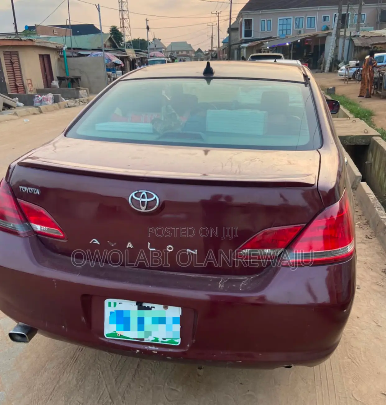 Toyota Avalon 2007 Red