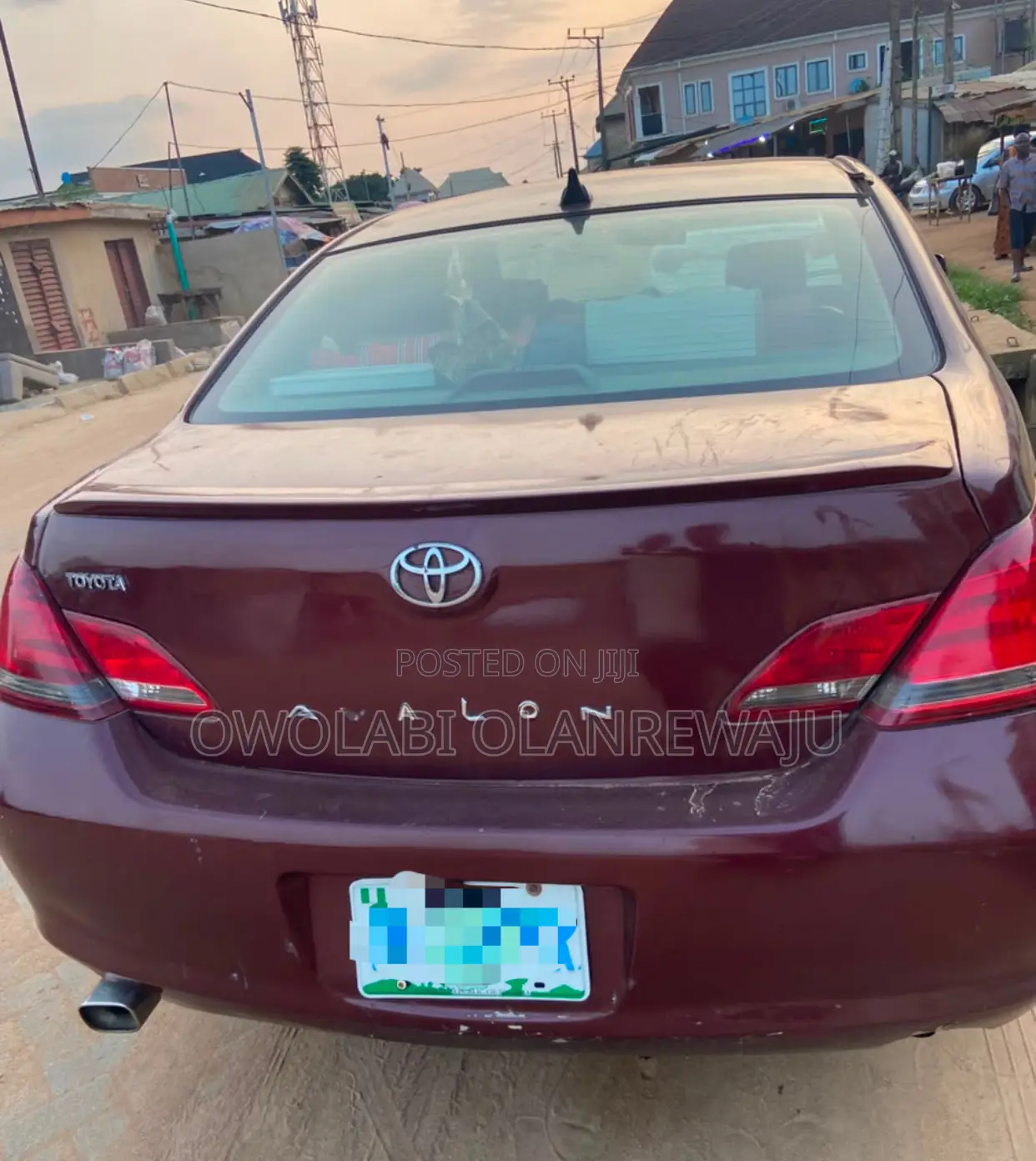 Toyota Avalon 2007 Red