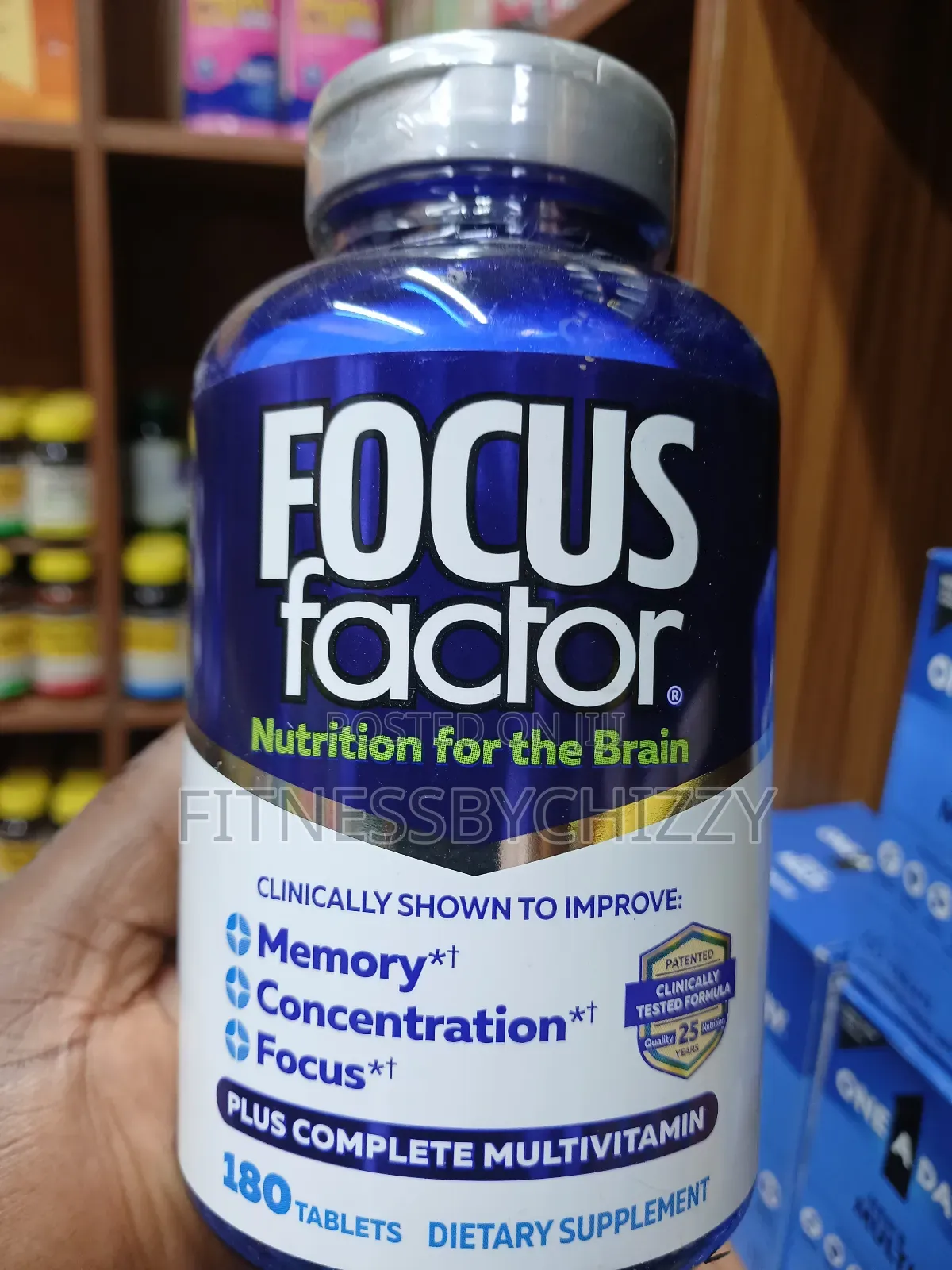 Focus Factor Complete Multivitamin and Brain X 180 Tablets