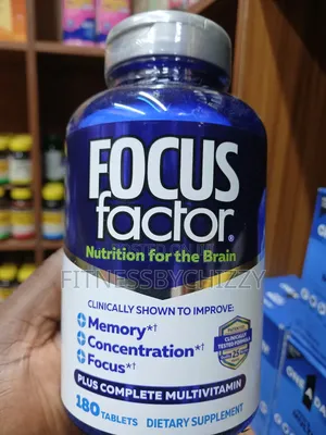 Focus Factor Complete Multivitamin and Brain X 180 Tablets