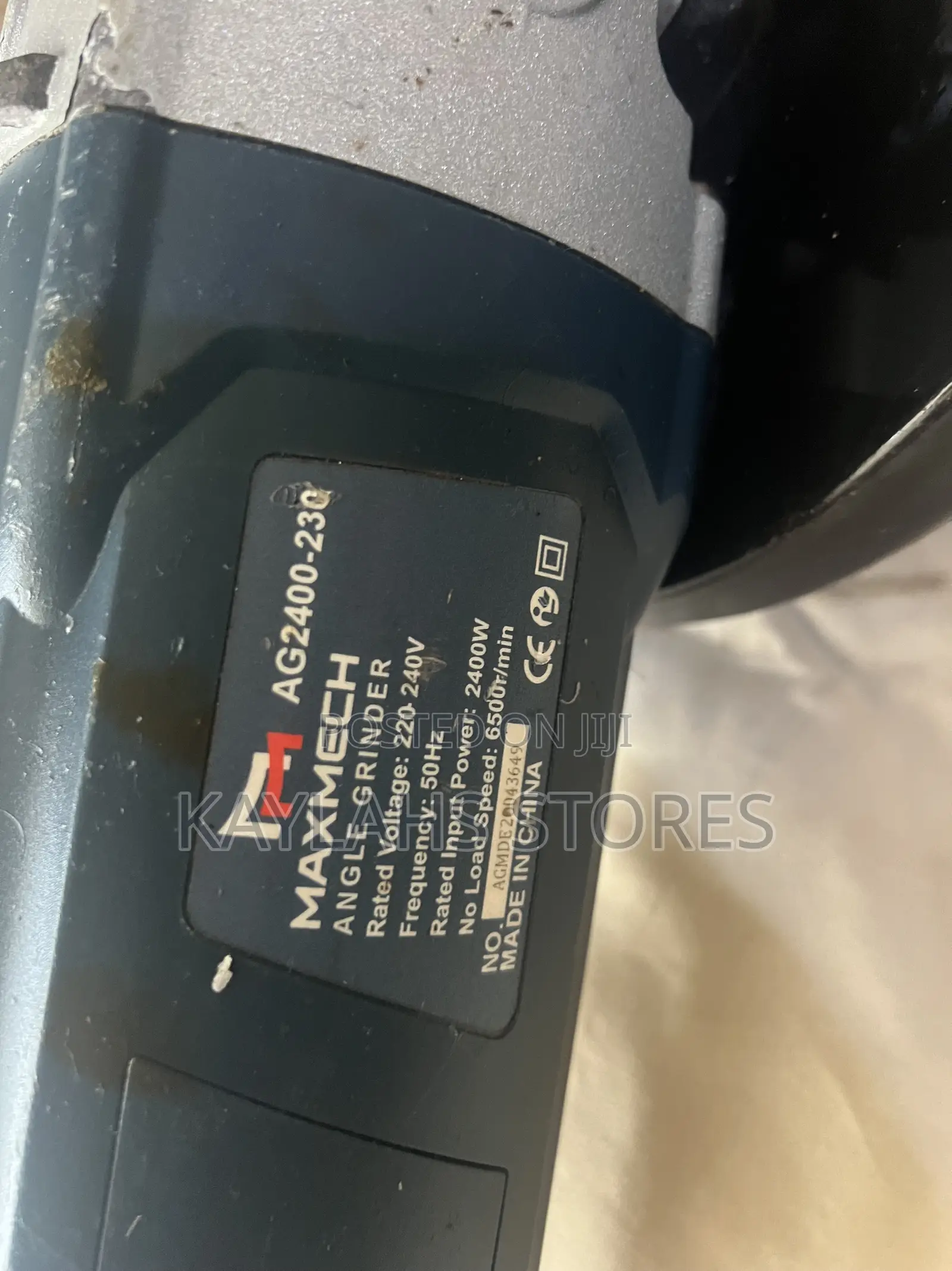Max Mech 9” Angle Grinder